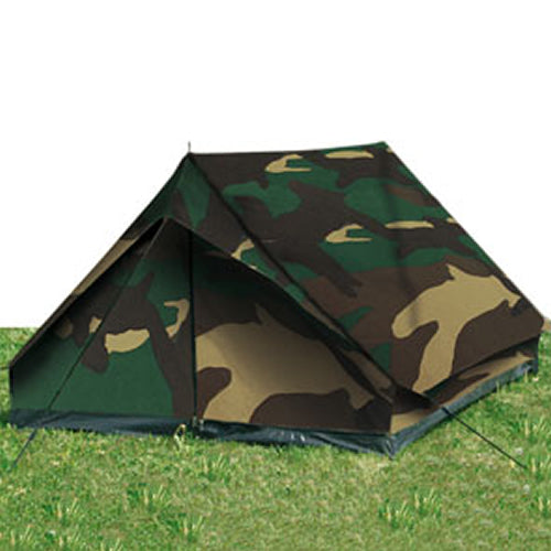 Mil-Tec Tenda Mini Pack Super per 2 persone, Woodland