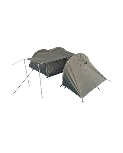 Mil-Tec tenda più Stoccaggio per 2 persone, verde