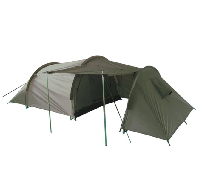 Mil-Tec tenda con vestibolo per 3 persone 415 x 180 cm x 120 cm, oliva