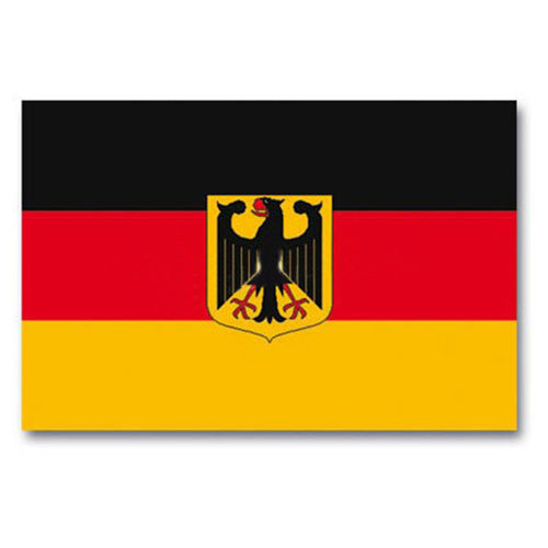 Mil-Tec bandiera nazionale della Germania con aquila, 150 cm x 90 cm