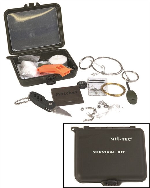 Mil-Tec kit di sopravvivenza