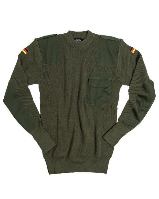 Mil-Tec Maglione BW con tasca, oliva