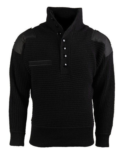 Mil-Tec Alpin maglione, nero