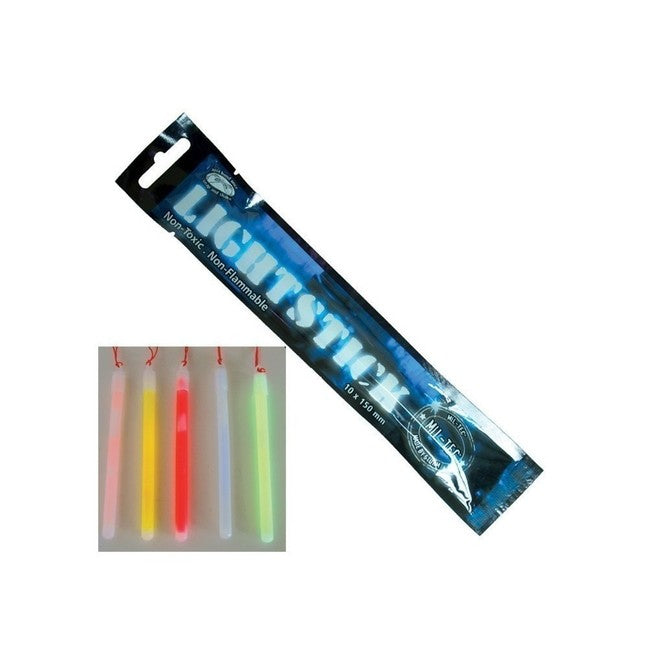 Mil-Tec bastoncino luminoso 15cm, Bianco