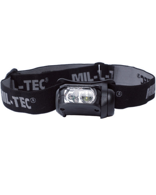 Mil-Tec lampada frontale LED Bianco/verde/rosso/blu