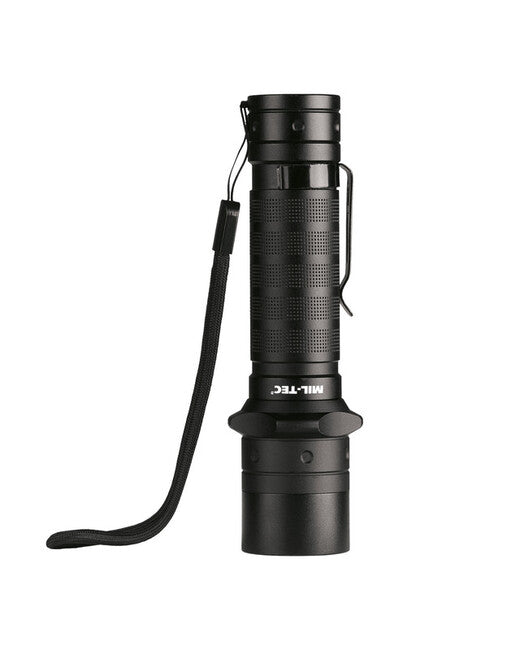 Mil-Tec MISSION 1000 torcia ricaricabile, nera