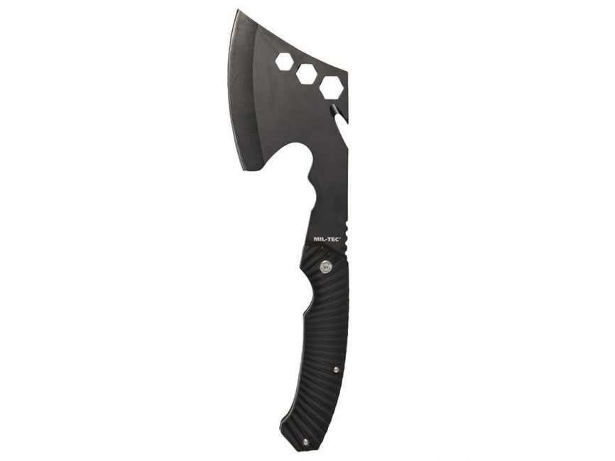 Mil-Tec ascia tattica, nera 32,5 cm