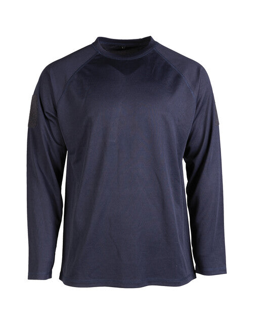 Mil-Tec Tactical camicia a maniche lunghe ad asciugatura rapida, blu scuro