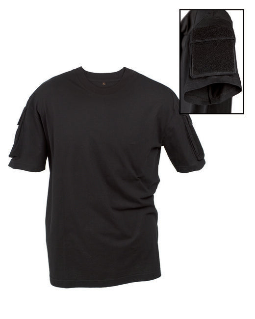 Mil-Tec camicia tattica a maniche corte, nera