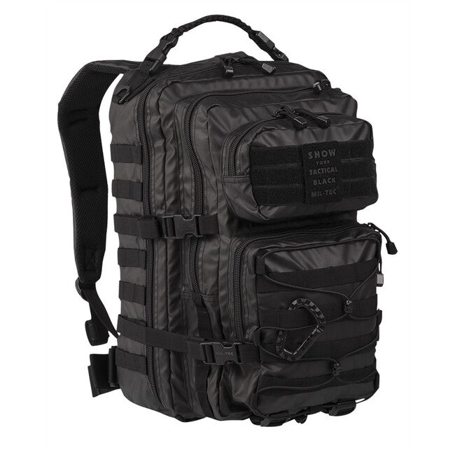 Mil-Tec Tactical US Assault Large, nero