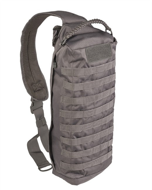 Mil-Tec Tanker zaino monospalla, grigio 15L