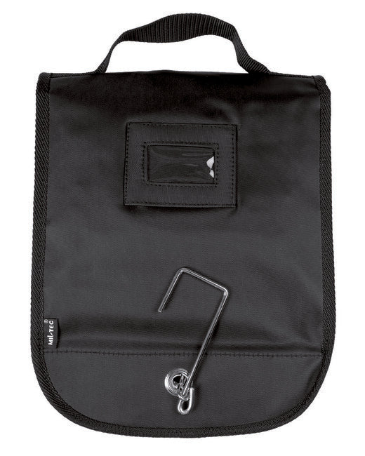 Mil-Tec Borsa da toilette Grande, nera