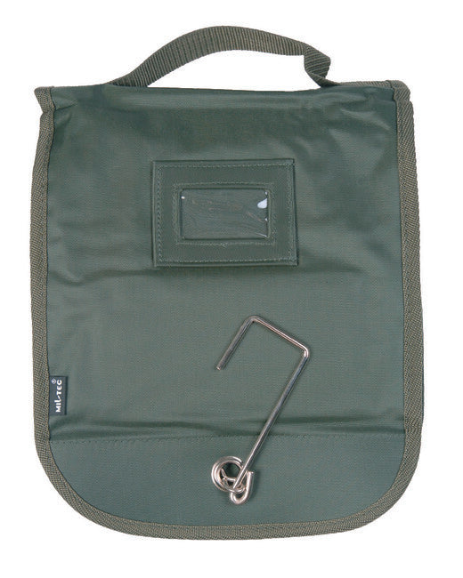 Mil-Tec borsa da toilette Grande, verde