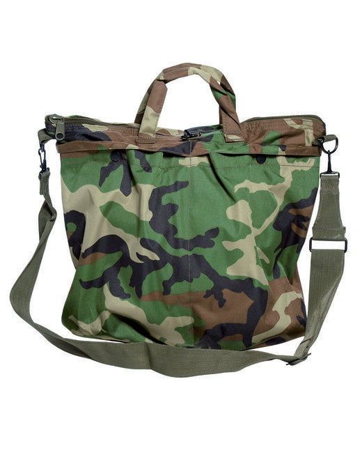 Mil-Tec Borsa portacasco US Woodland