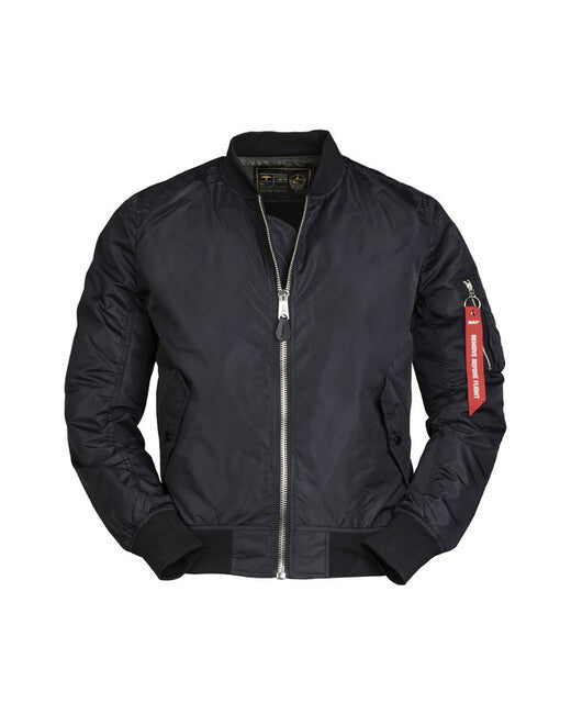 Mil-Tec slim Bomber US MA1, nero