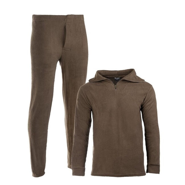 Mil-Tec gilet termico con cerniera, oliva