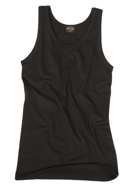 Mil-Tec canottiera uomo 140-145 g/m2, nero