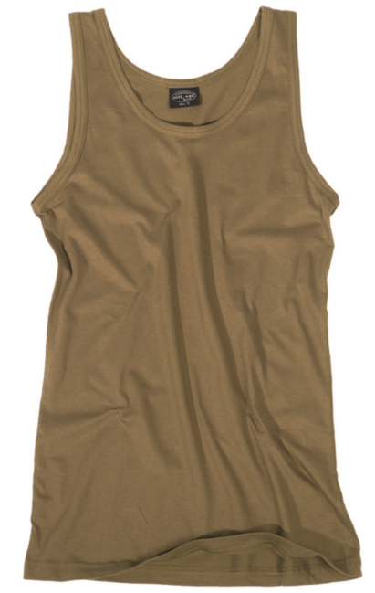 Mil-Tec canottiera uomo, Coyote, 140-145 g/m2