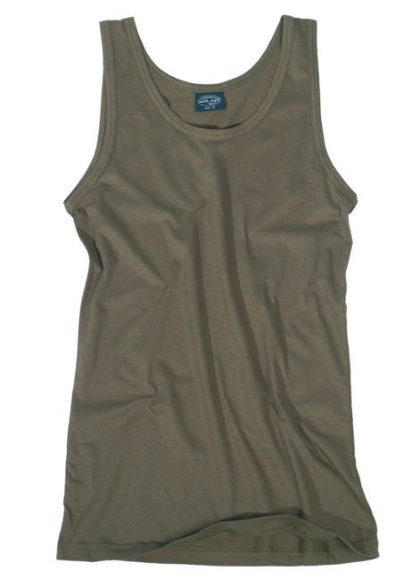 Mil-Tec canottiera da uomo, oliva, 140-145 g/m2