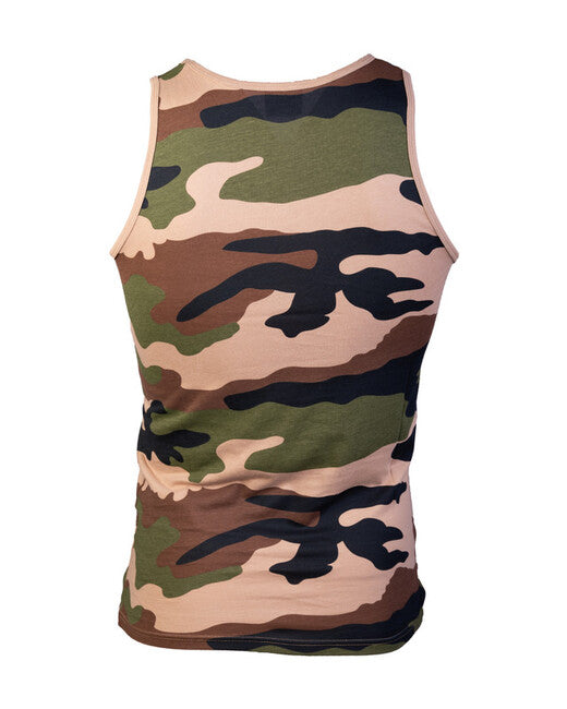 Mil-Tec canottiera uomo, cce tarn, 140-145 g/m2