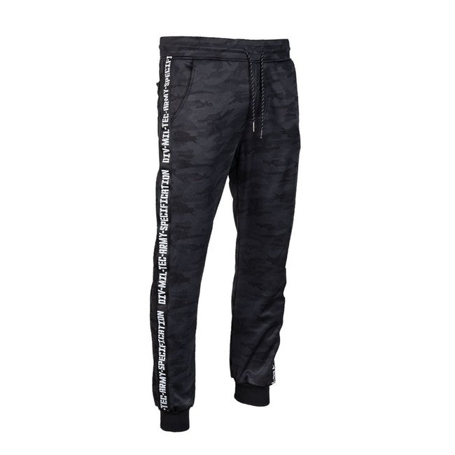 Mil-Tec Training pantaloni sportivi mimetici da uomo, mimetici scuri
