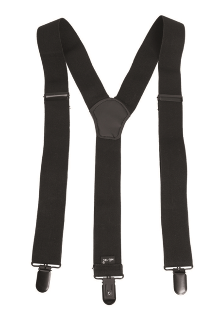 Mil-Tec Bretelle per pantaloni, neri