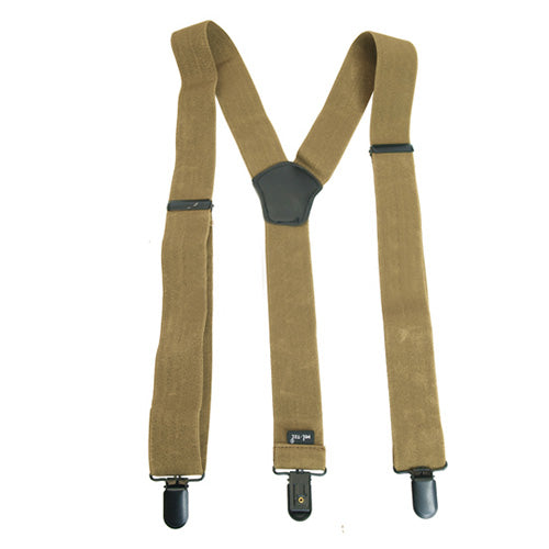 Mil-Tec bretelle per pantaloni clip, Coyote