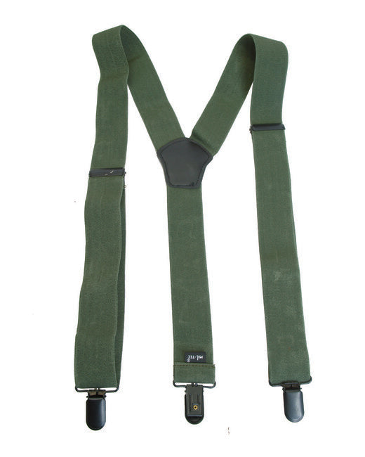 Mil-Tec Bretelle a Y con clip, oliva