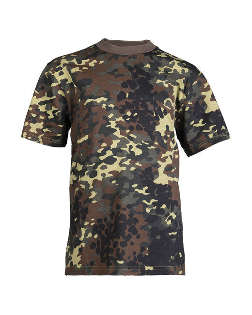 Mil-Tec Maglietta per bambini flecktarn
