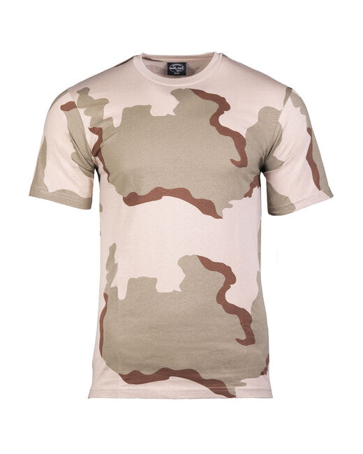 Mil-Tec maglietta manica corta 3col. Deserto