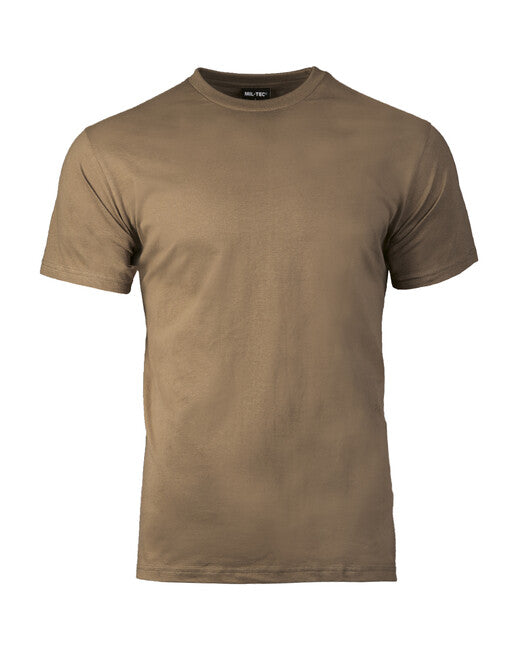 Mil-Tec Maglietta a maniche corte US Style, marrone Coyote