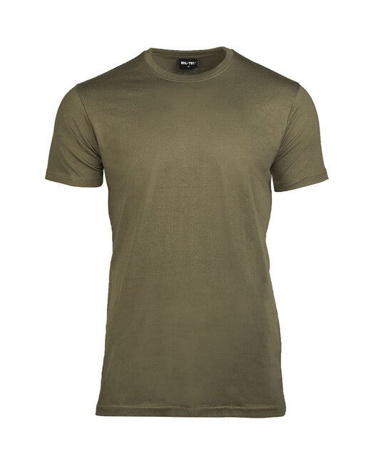 Mil-Tec T-shirt a maniche corte US Style , grigio-verde