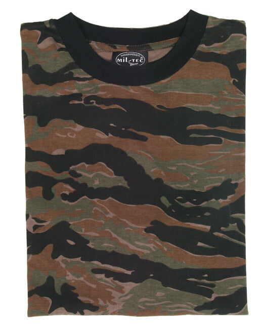 Mil-Tec maglietta a maniche corte, tiger stripe
