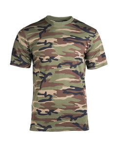 Mil-Tec maglietta a maniche corte, Woodland