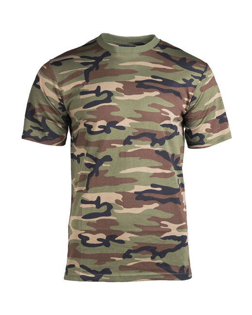 Mil-Tec maglietta a maniche corte, Woodland