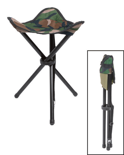 Mil-Tec Treppiede pieghevole Woodland
