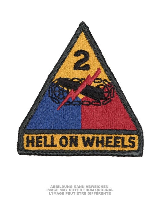 Mil-Tec Uccello tessile '2ND.ARM.DIV.' su ruote