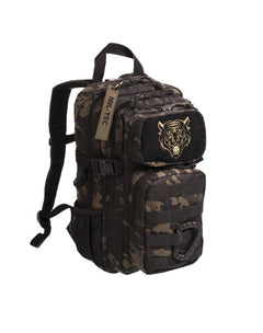 Mil-Tec US zaino assault per bambini multitarn, black, 14L