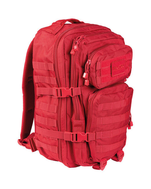 Mil-Tec US Assault zaino, rosso, 36L