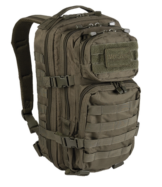 Mil-Tec US Assault zaino, oliva, 20L