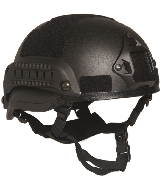 Mil-Tec MICH 2002 elmetto da Combattimento, nero