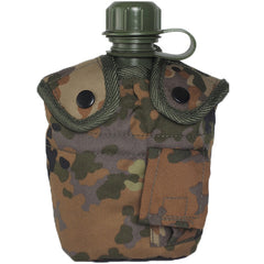Mil-Tec Σιφόνι Πεδίου ΗΠΑ Flecktarn με Κούπα Αλουμινίου, 1L