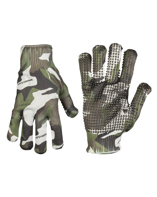 Mil-Tec Guanti US Gripper Spandoflage® , Woodland