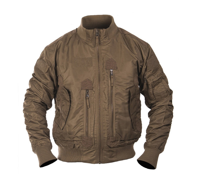 Mil-Tec US Tactical giacca da Pilota, Coyote