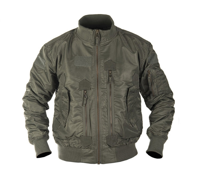 Mil-Tec US Tactical giacca da Pilota, oliva