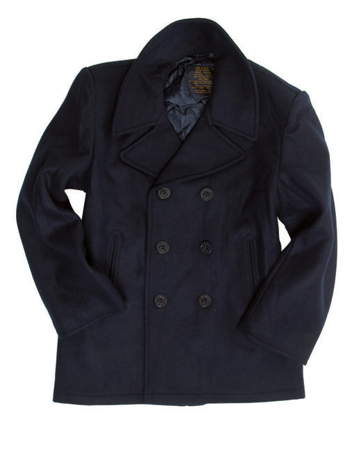 Mil-Tec US cappotto in lana, blu scuro