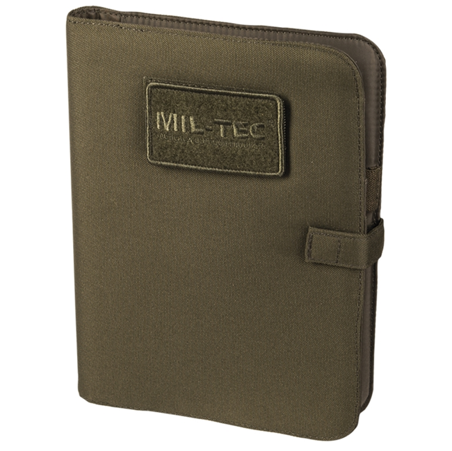 Mil-Tec Grande taccuino tattico, oliva