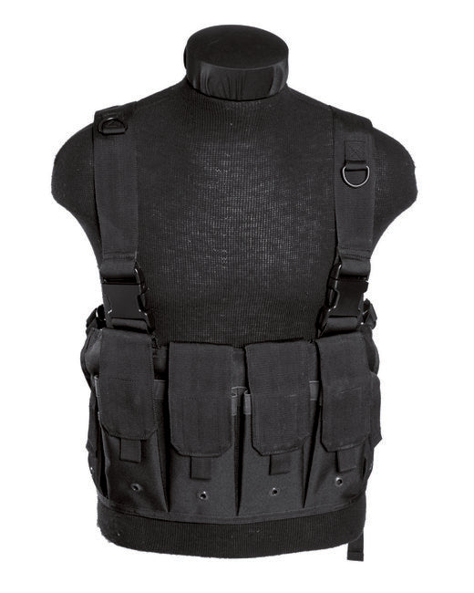 Mil-Tec Mag Chest Rig, nero