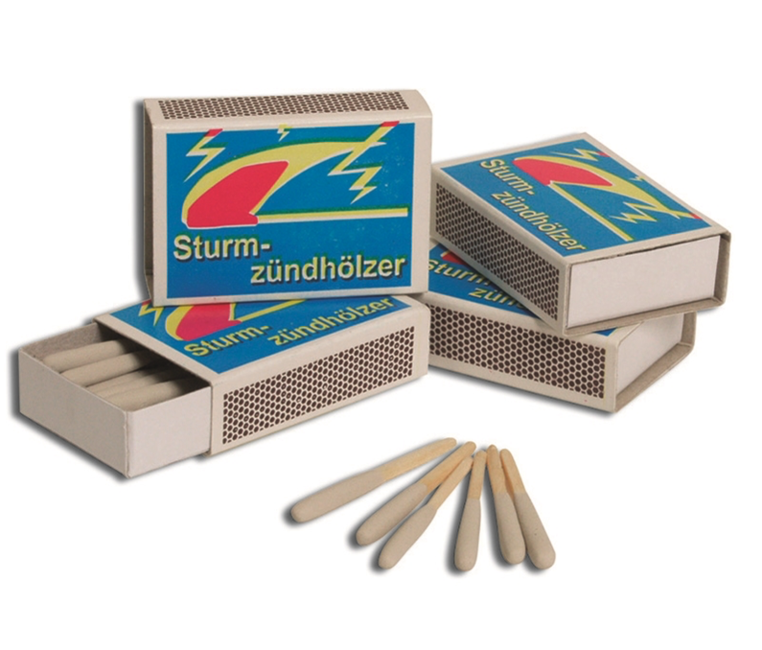 Mil-Tec fiammiferi antivento, 20 pezzi
