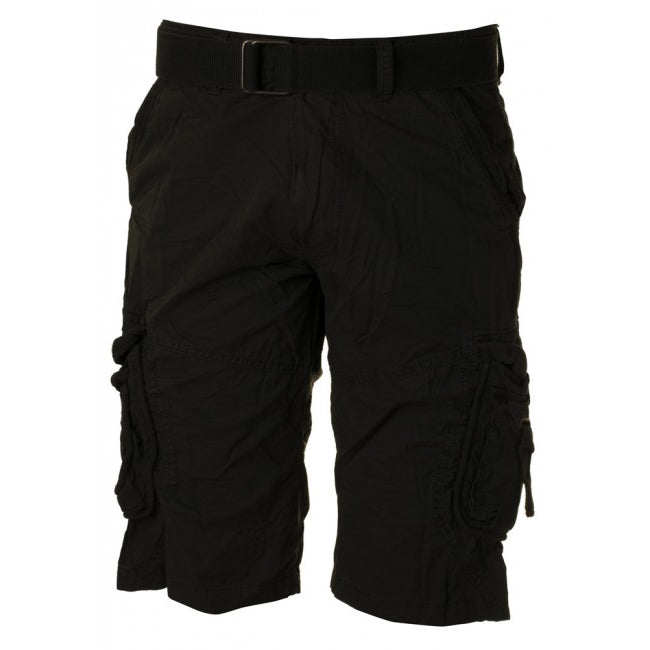 Mil-Tec Vintage pantaloncini Prewash, nero